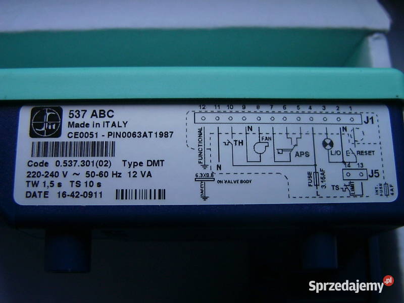 Automat palnika SIT 537 ABC Piece i kominki dolnośląskie Zgorzelec