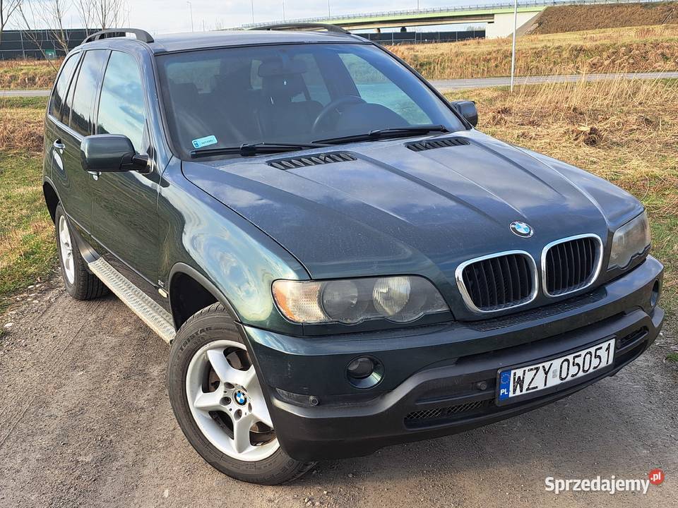 Sprzedam ładne BMW X5 30 diesel 4x4 2003r 165KM mazowieckie Żyrardów