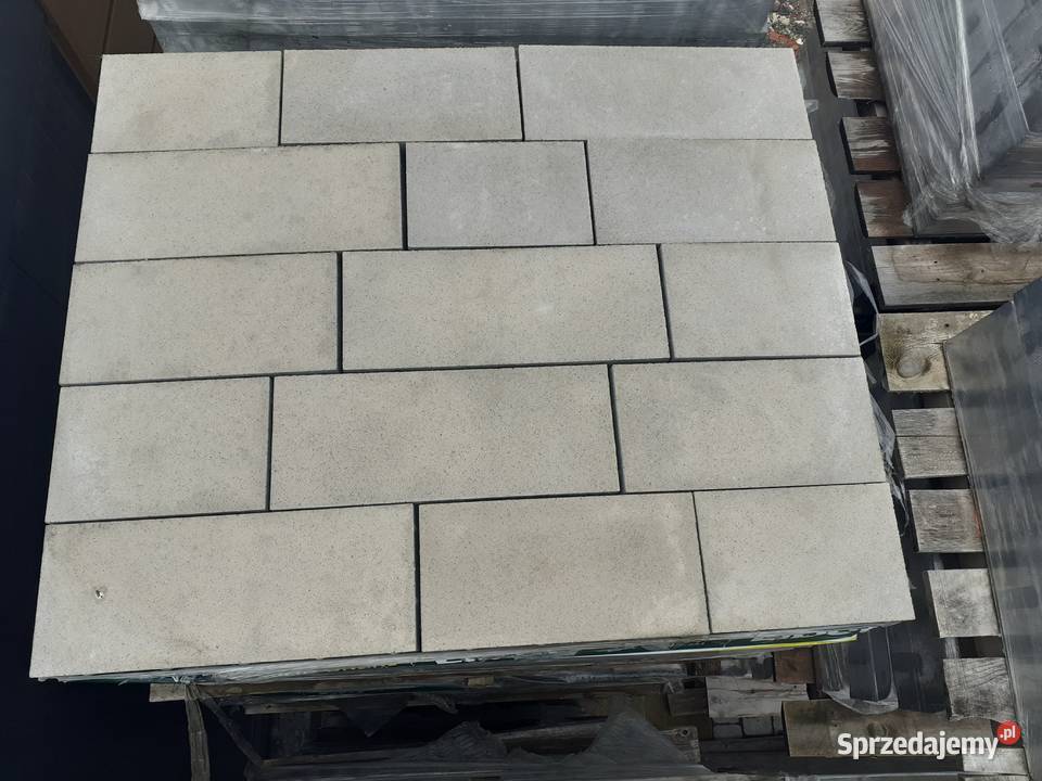 Kostka Brukowa Via Trio 8 Pergaminowa Biel Libet Wielogóra