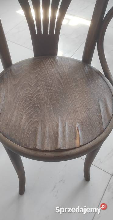 Krzesło fotel vintage Thonet do renowacji Rudziniec