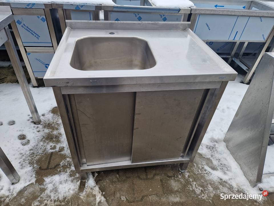 Zlew Gastronomiczny 1 Komorowy Z Drzwiami 806085 Ostrów Wielkopolski