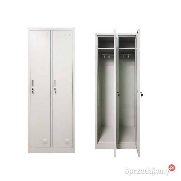 SZAFA 2Kowa UBRANIOWA SOCJALNA BHP ROBOCZA mazowieckie