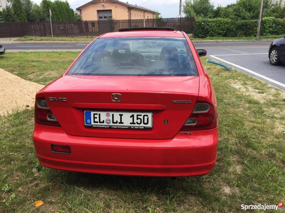 Honda Civic VII EM2 VTEC 17 d17a9 mazowieckie Mordy