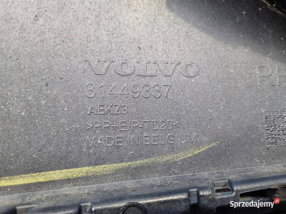 TYLNY ZDERZAK Volvo XC40 20172022 tył tylni lubelskie