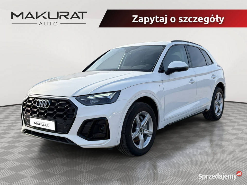 Audi Q5 WE7L06235 TDI mHEV S Line S tronic światła LED Pępowo