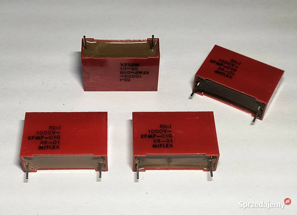 Kondensator 82nF 1000V KFMP010 Unitra MIFLEX pomorskie Gdańsk