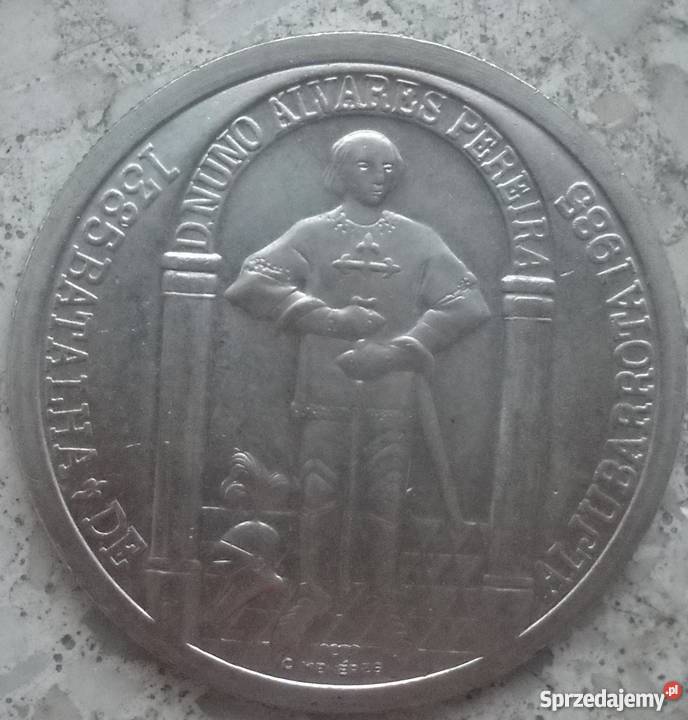 PORTUGALIA100 ESCUDOS 1985 COPPER NICEL