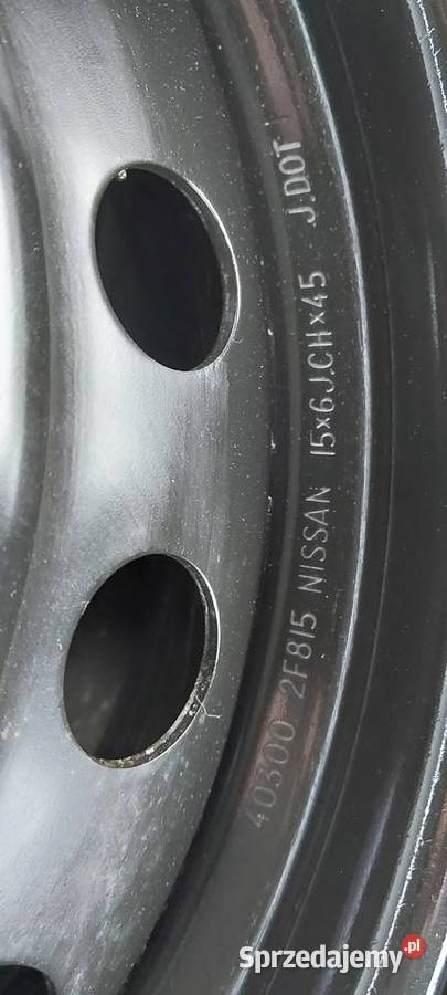 Koło z zapasu Nissan Almera N16 1856515