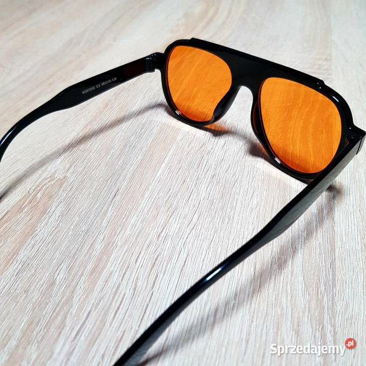 Piękne męskie okulary unisex nowość 2026 owalne Lublin