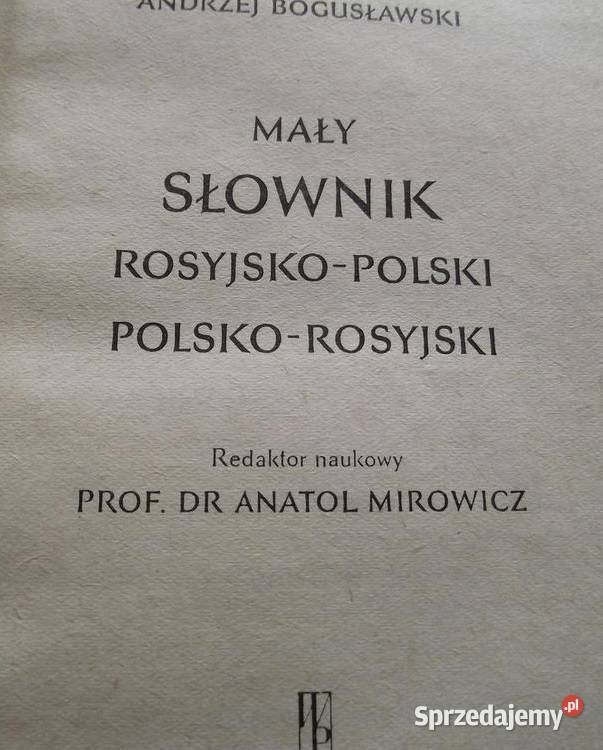 słownik biznesmenów rosyjski cichowski Kielce