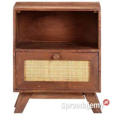 vidaXL Szafka nocna 40x30x50 lite drewno Warszawa