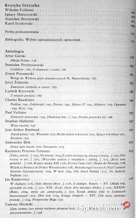 Młoda polska Literatura kl 3 szkoły średniej Chełm