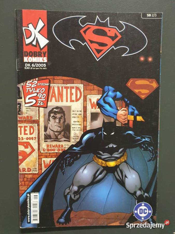 Superman Batman kompletna miniseria 3 komiksy sprzedam