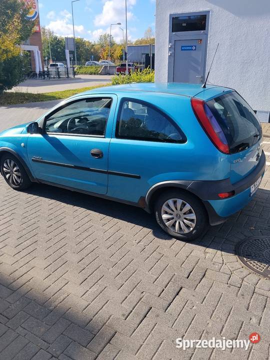 Opel Corsa 12 Benz wspoma Elektryka szyby i kurtyny powietrzne Corsa