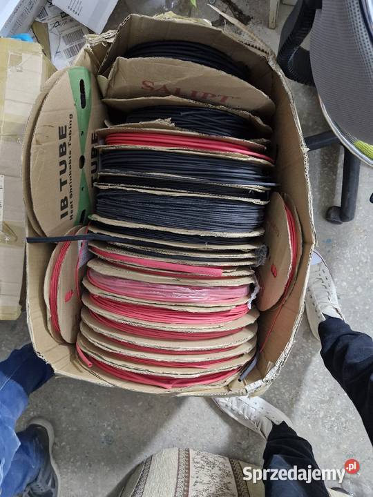 Rurka termokurczliwa 1mm 2mm gumowa na metry