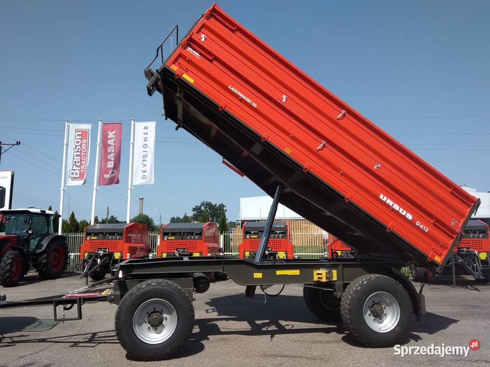 Przyczepa URSUS D612 12 ton
