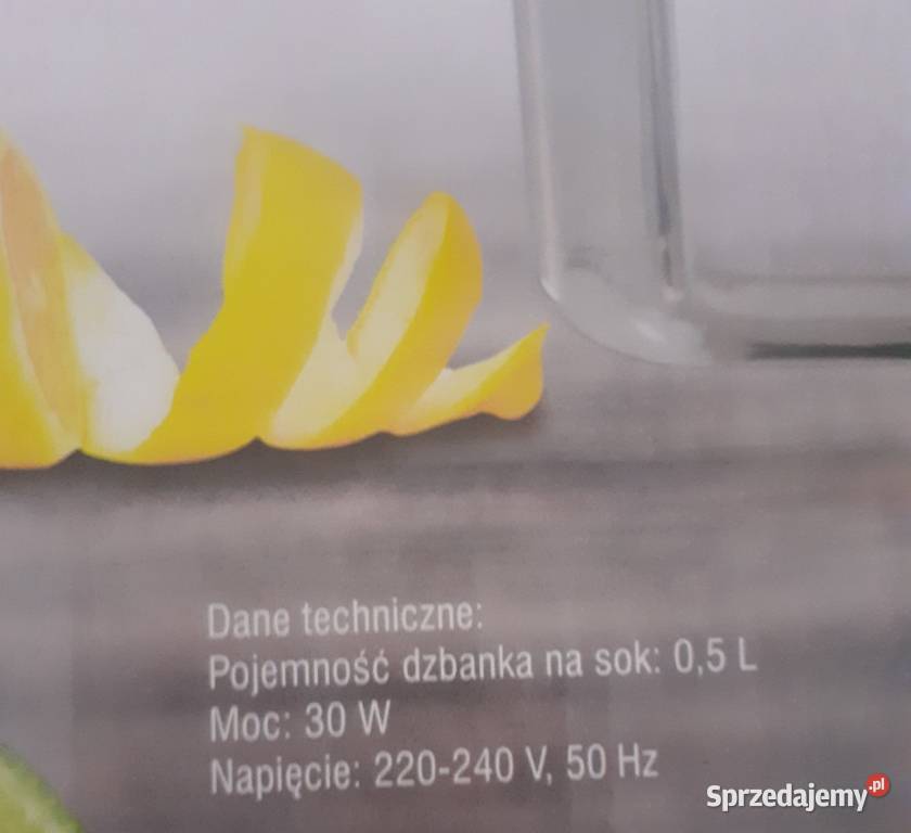 Wyciskarka do cytrusów Ricco AGD drobne Kraków