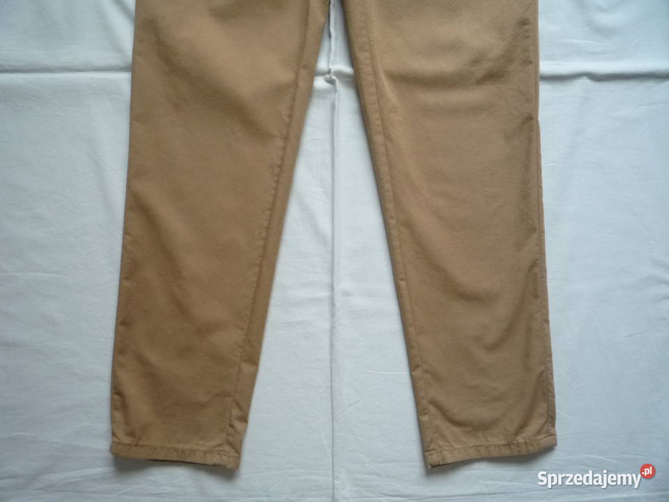 HM 140 Beżowe Spodnie Chino Wiosna lato Szczecin