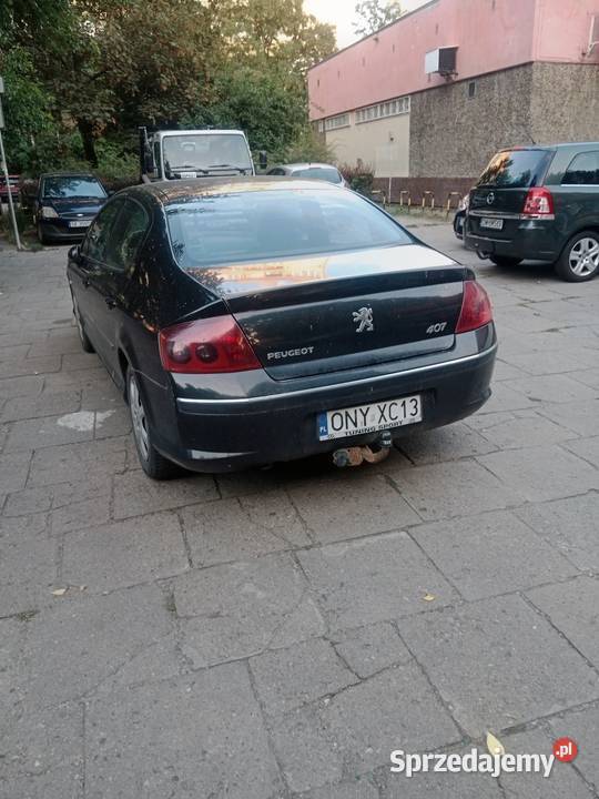 Peugeot 407 16hdi Doinwestowane auto w Wrocław