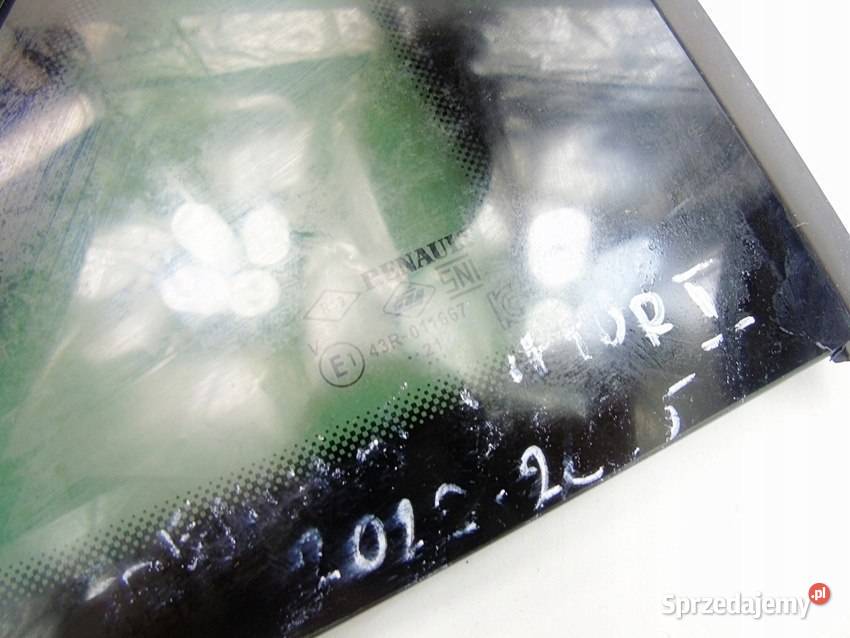 Szyba karoseryjna prawy tył Renault Captur II śląskie Sosnowiec