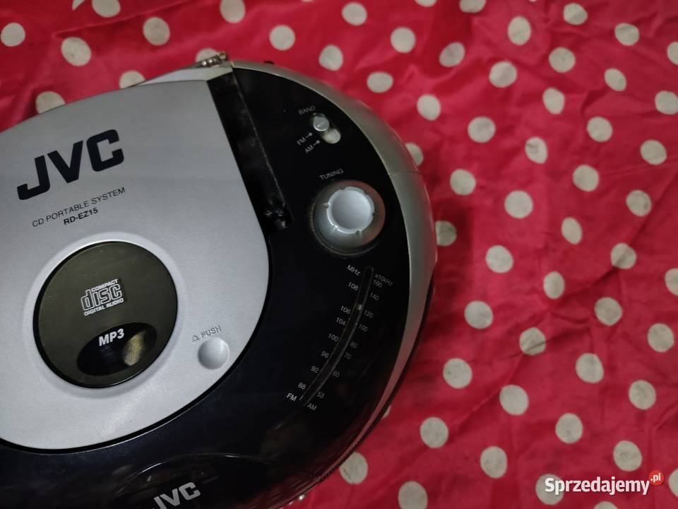 SPRAWNE Boombox Radio CD JVC RDEZ15 MP3
