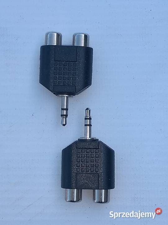 Przejście z małego Jacka stereo na dwa Cinch Łódź