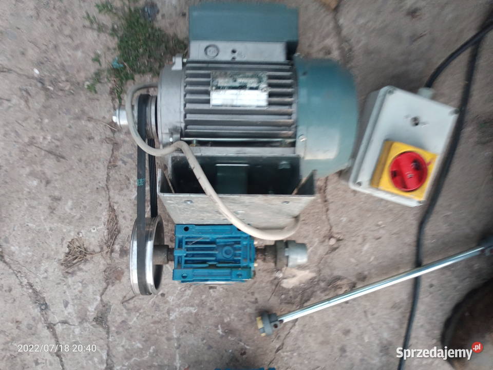 Mieszalnik motoreduktor napęd lakiernia