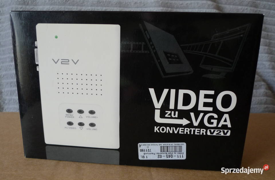 Konwerter V2V video do vga nowy Białystok