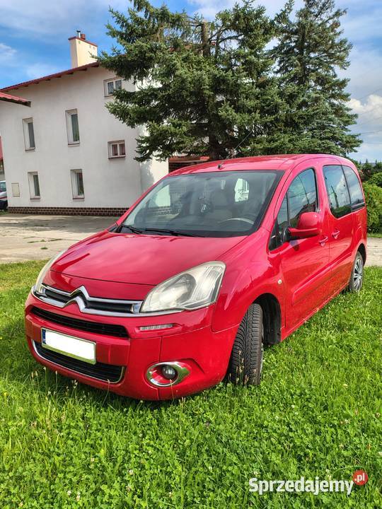 Citroen Berlingo Multispace 16 HDI 2014 r podkarpackie Rzeszów sprzedam