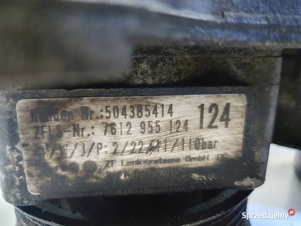 Iveco Daily 23 HPI POMPA WSPOMAGANIA 504385414 Rudka