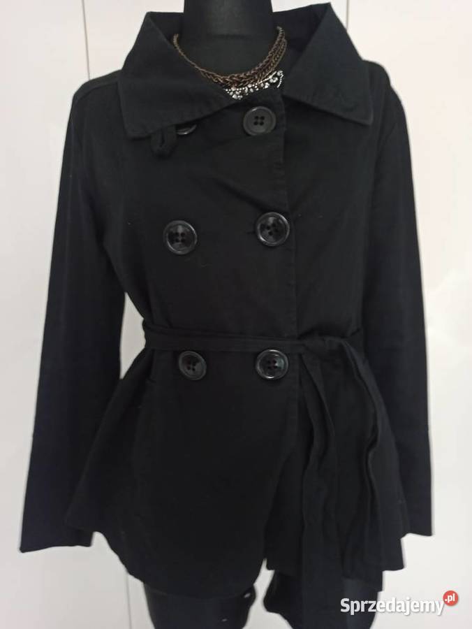 czarna parka L śląskie Częstochowa sprzedam