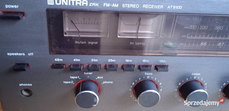 Amplituner UNITRA ZRK AT 9100 Wrocław