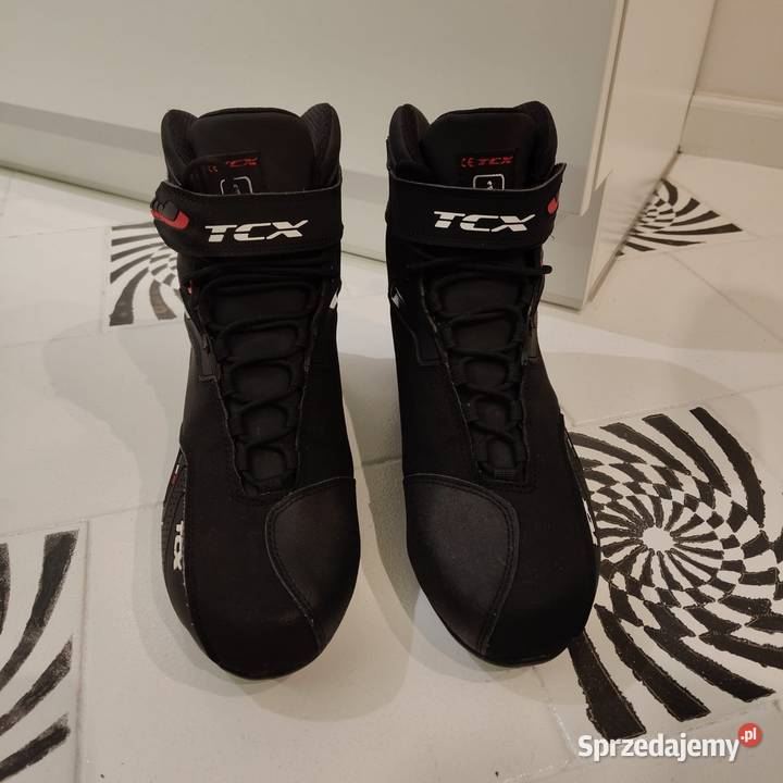 Buty motocyklowe TCX RUSH blackwhite rozmiar 42 mazowieckie Pruszków