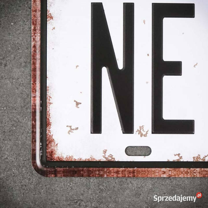 Tabliczka dekoracyjna metalowa I LOVE YORK świętokrzyskie Chmielnik