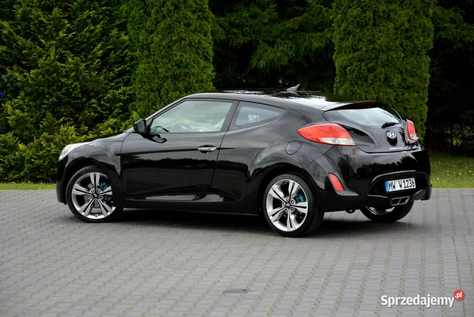Hyundai Veloster Duża Navi Kamera Ledy półSkóry centralny zamek Ostrów Mazowiecka