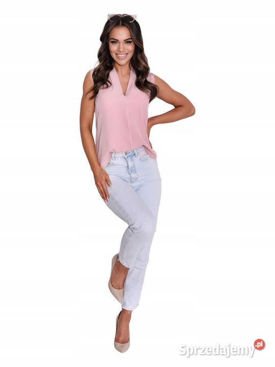 TOP bluzka COMO prosty krój jasny róż rozmiar 44 Pątnów