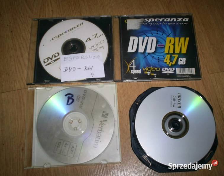 płyty dvd rw do nagrywarek philips lg panasonic DVD i Blu-ray