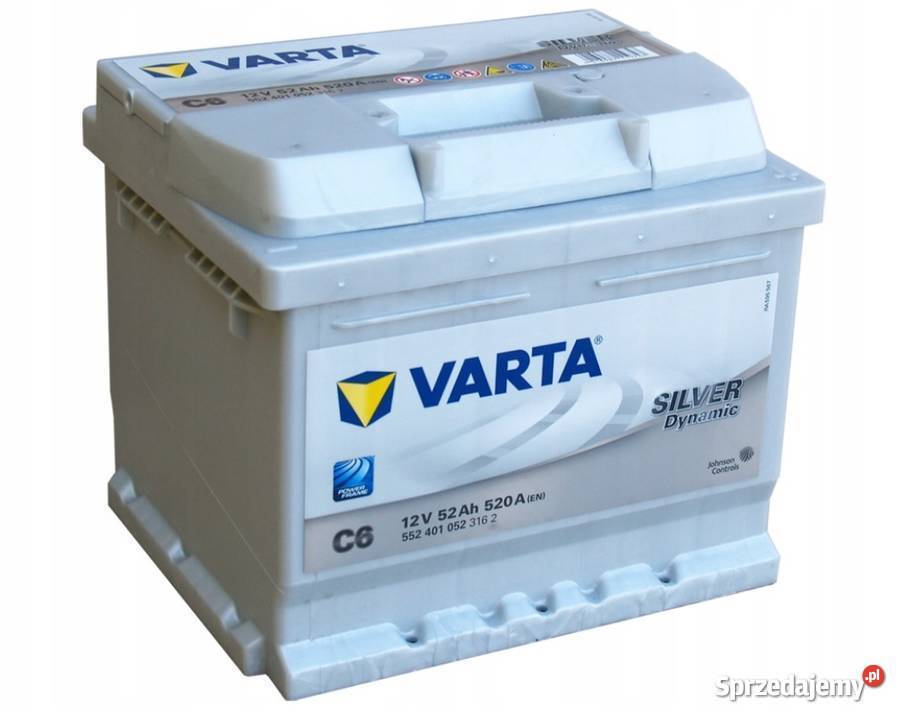 Akumulator VARTA SILVER DYNAMIC C6 52Ah520A Toruń