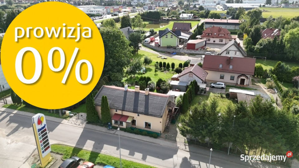 Dom w centrum Nowej Wsi z zabudowaniami warmińsko-mazurskie Nowa Wieś