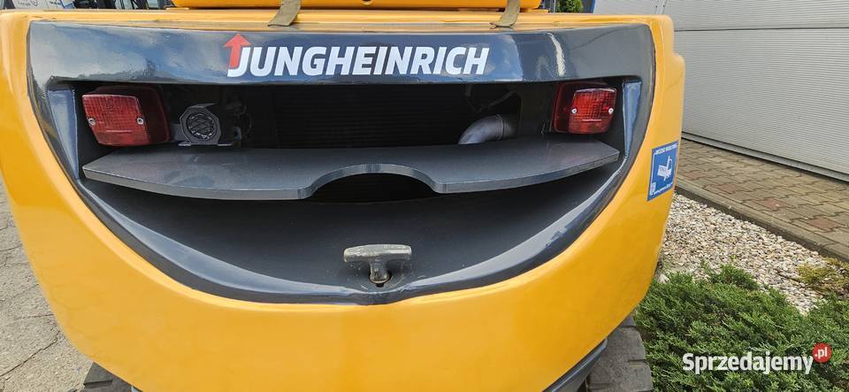 JUNGHEINRICH TFG40CK 4T LPG MASZT ZŁOŻONY 250 m