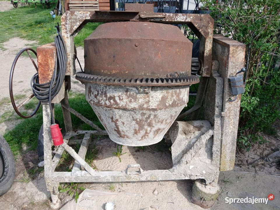 Sprzedam betoniarkę mazowieckie Naborowo