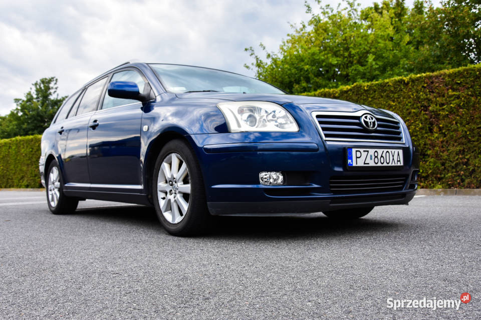 Toyota Avensis 2 18 benzyna relingi dachowe Toyota Kleszczewo