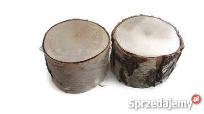 Pieńki Plastry drewniane brzoza śr1520 gr810 śląskie Rybnik sprzedam