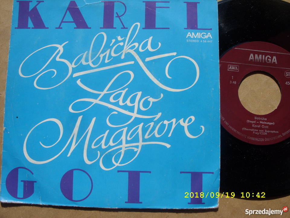 KAREL GOTT 2 Single winylowe Wołów