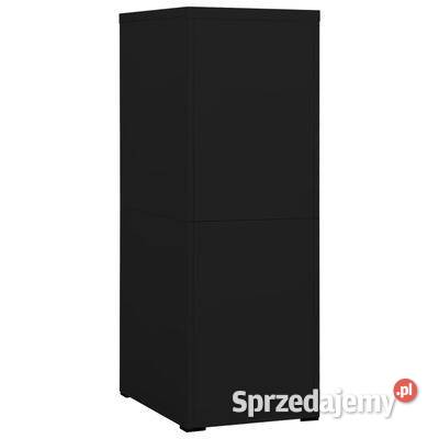 vidaXL Szafka kartotekowa czarna 46x62x133 Warszawa