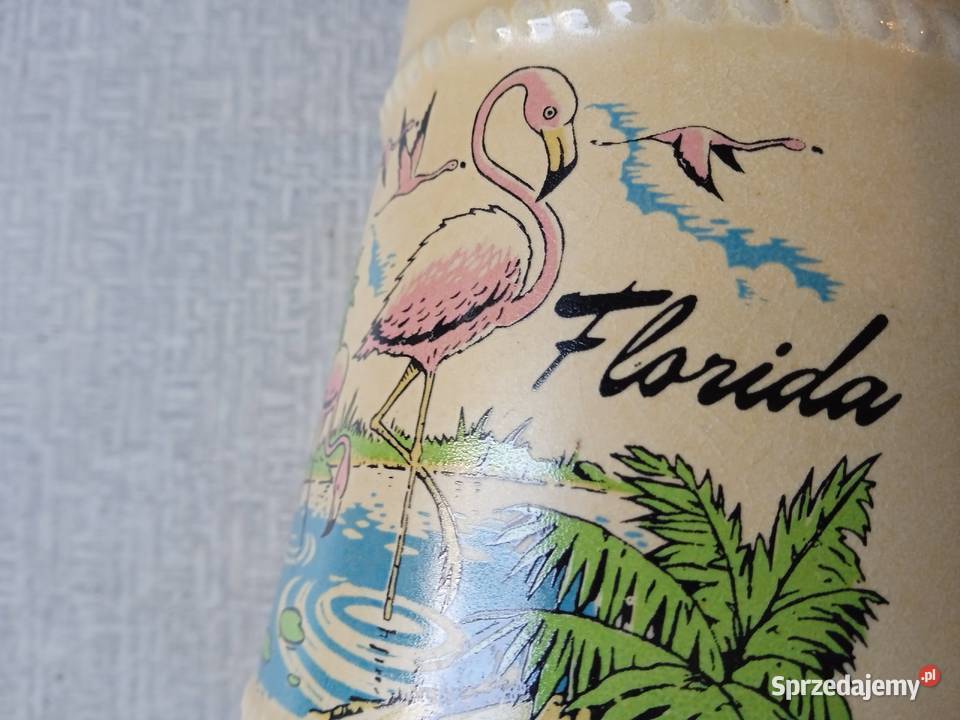 Ceramiczny malowany kufel Florida Koźminek