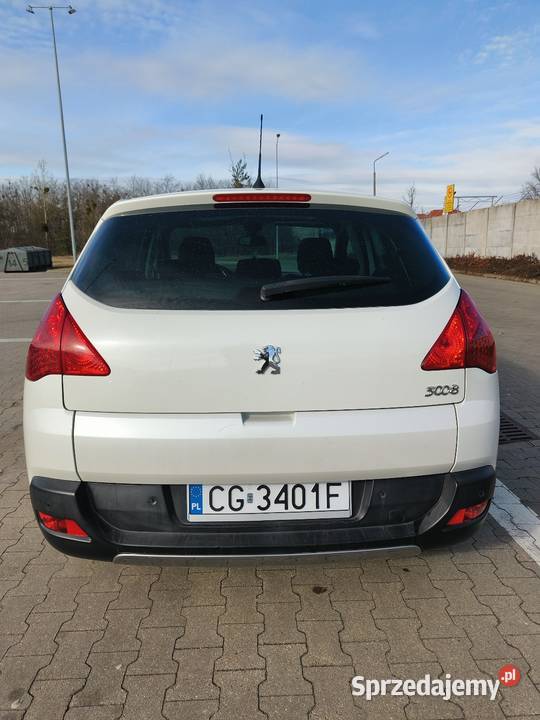 Peugeot 3008 16 HDi Allure Biała Perla Grudziądz