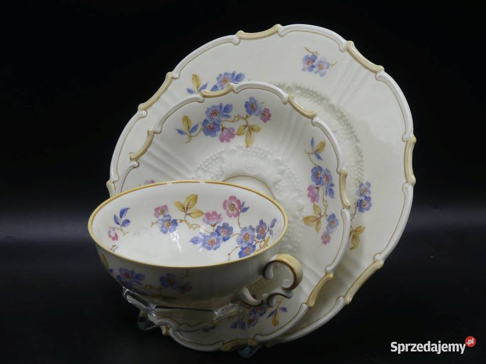 Komplet śniadaniowy Sorau Żary stan witrynowy Poznań sprzedam