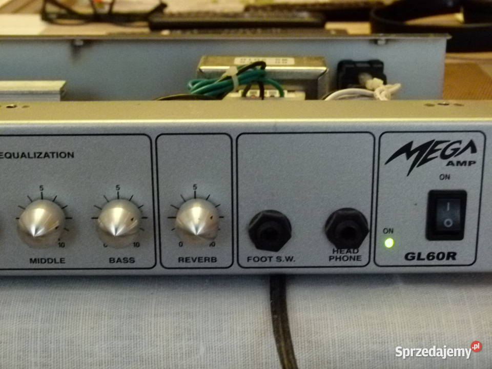 Panel wzmacniacza gitarowego Mega Amp GL 60R Warszawa