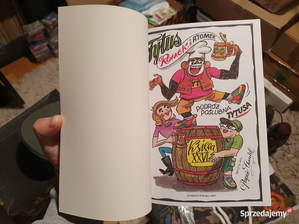 Tytus Romek i ATomek księga XXVI 2015 Komiksy Gdynia